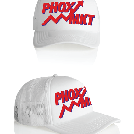 PHOX trucker red white blue