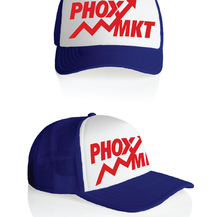 PHOX trucker Blue & red & white